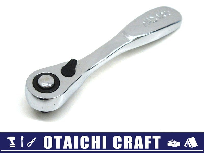 【中古】MAC TOOLS(マックツールズ) 1/4(6.3sq) 72ギア ミニラチェット MR4C【/D20179900027832D/】