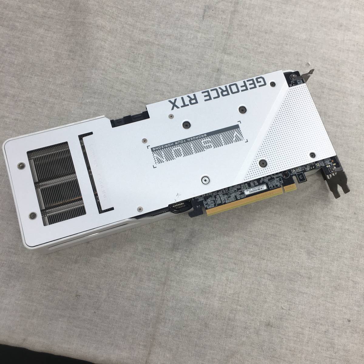 ジャンク品】GEFORCE RTX 3060ti ホワイト グラフィックボード 【公式