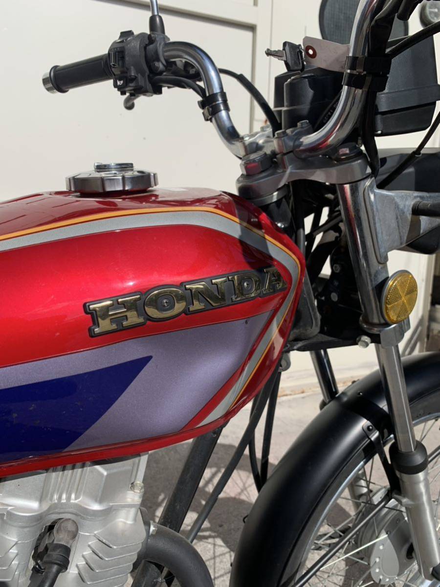 ☆長野市より☆エンジン絶好調 部品取り 事故車 CG125 検索用 カブ 