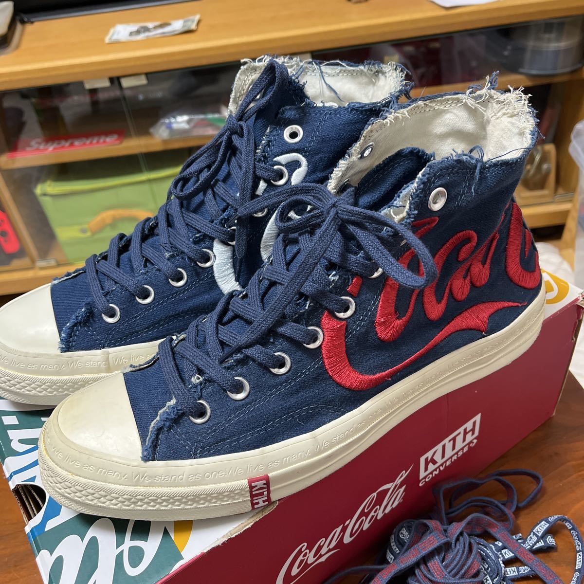 レアKITH × Coca-Cola × CONVERSE トリプルコラボ 11.5インチ 30センチ 