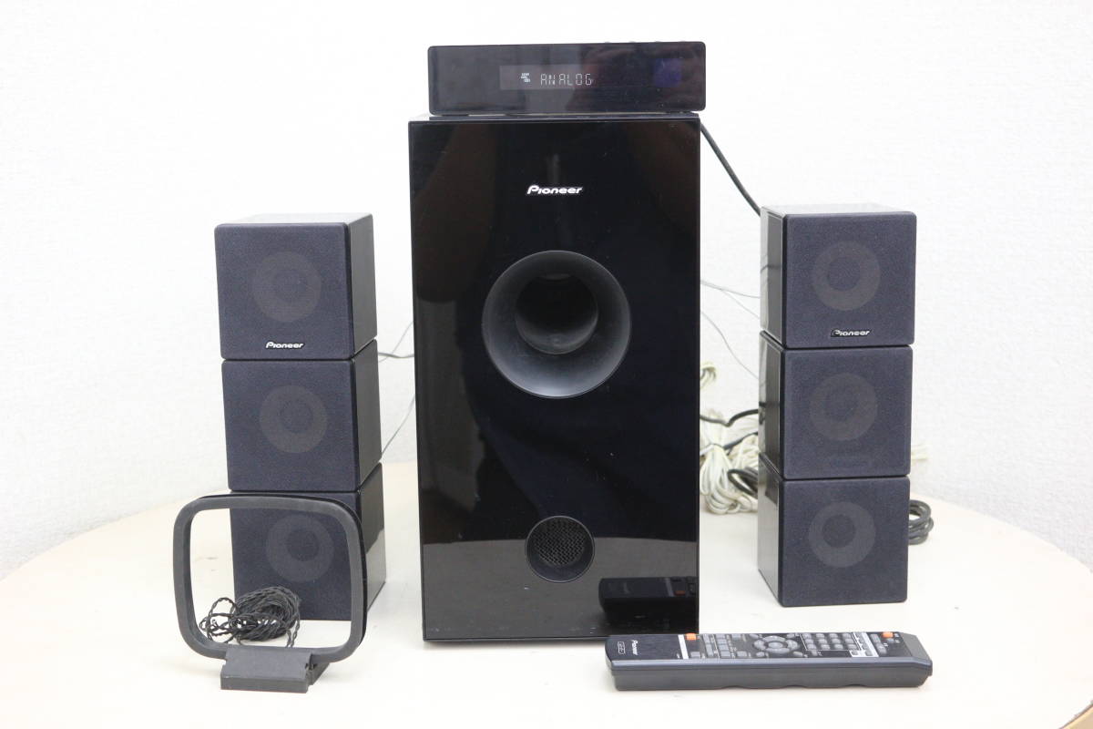 Pioneer パイオニア5.1ch サラウンドシステム HTP-S313 サブウーファー SX-SW313 スピーカー