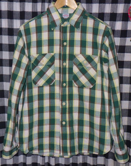 2022年モデル WAREHOUSE ウエアハウス Lot3104 E柄 ネルシャツ フランネルシャツ リアルマッコイズ ジョーマッコイ コリンボ JELADO