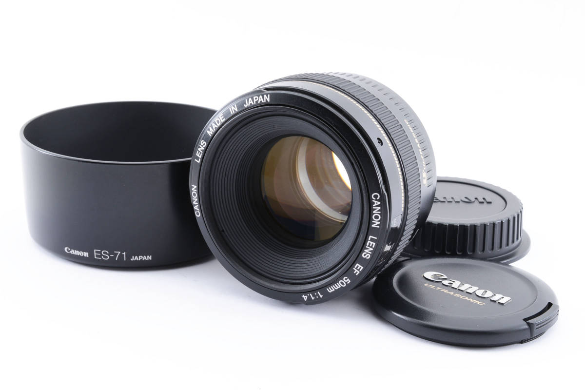 数量限定，新作登場 ☆超極上☆キャノン CANON EF 50mm F1.4 USM☆