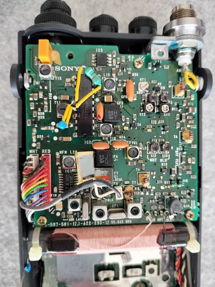 ★★SONY　ICF-PRO80　コンバータ(115.15MHz～223MHz）付属　動作・美品★★