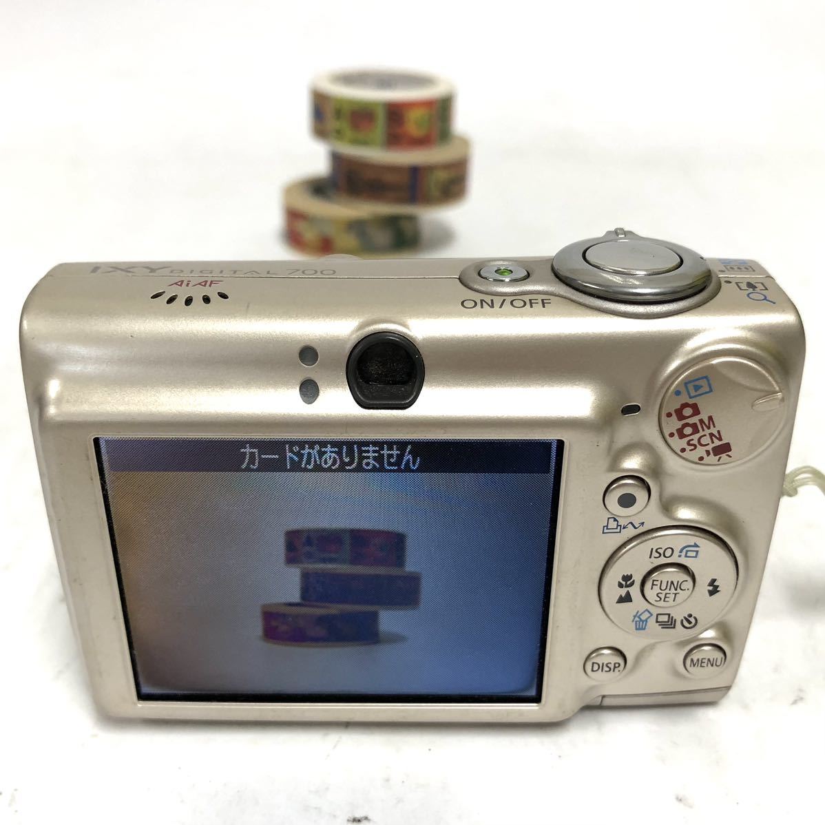 キヤノン Canon IXY DIGITAL 700 サテンベージュ 動作品 ジャンク