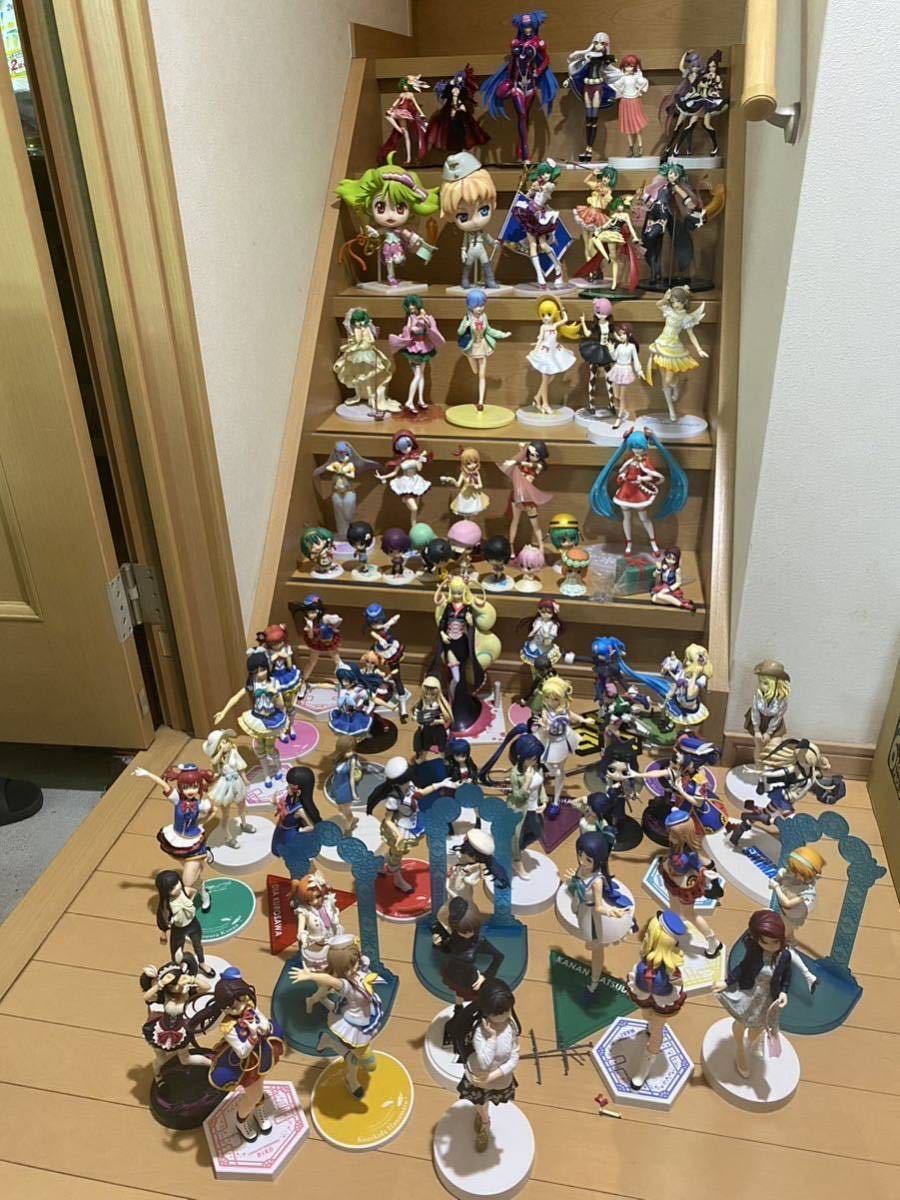 ジャンク品 大量 約120体 美少女 フィギュア まとめ売り マクロス qposket 一番くじ きゅんキャラ ラブライブ 化物語 物語シリーズ 104 105