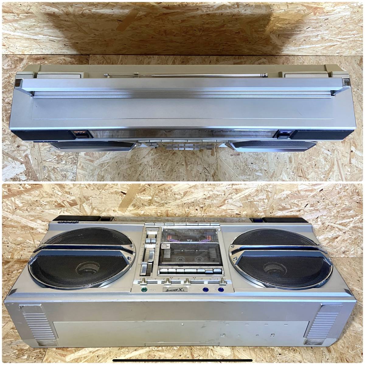 SHARP シャープ GF-535 大型ラジカセ AM／FM SHARP シャープ GF-535