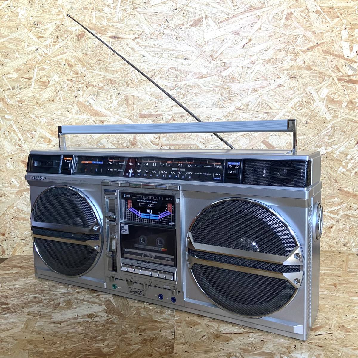 SHARP シャープ GF-535 大型ラジカセ AM／FM SHARP シャープ GF-535
