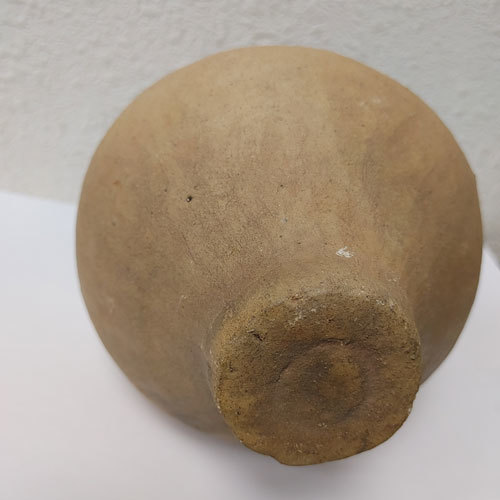 弥生期 伝愛知県矢作川周辺出土 端正な薄い造りの壺形土器 弥生式土器