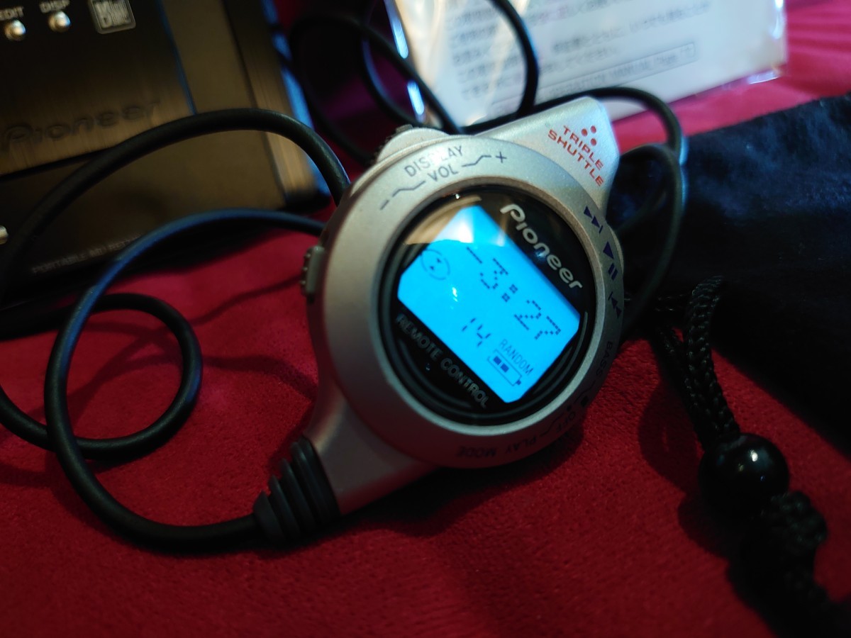 Pioneer】PMD-R77 PORTABLE MD RECORDER パイオニア ポータブル MD