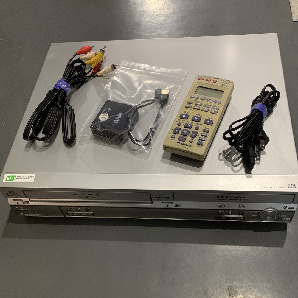 Panasonic DIGA DMR-ES30V パナソニック DVDレコーダー VHSレコーダー