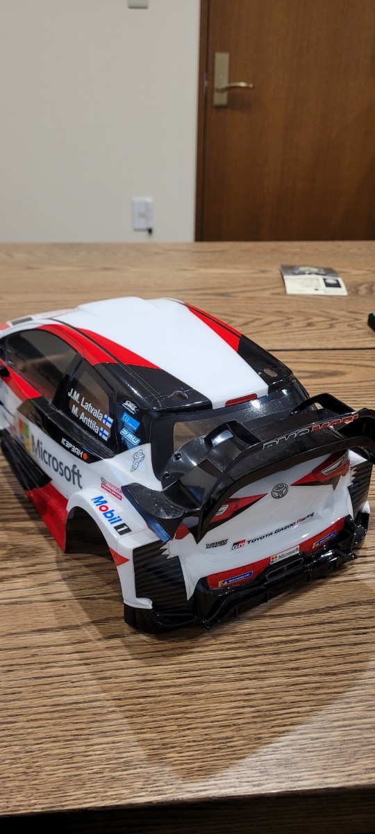 タミヤTT-02 type-XV GRヤリスラリー1ハイブリッドボディ付き