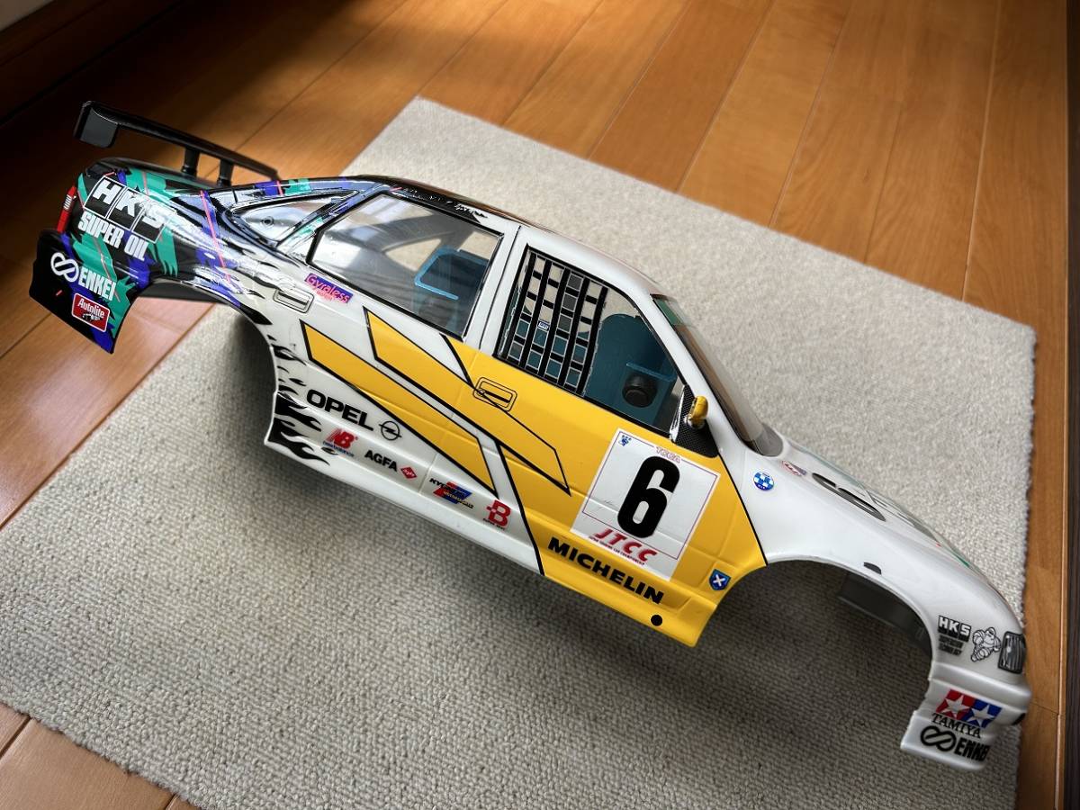 新作，低価 タミヤ 1⁄10 RC HKS オペル ベクトラ JTCC ボディ OPEL VECTRA