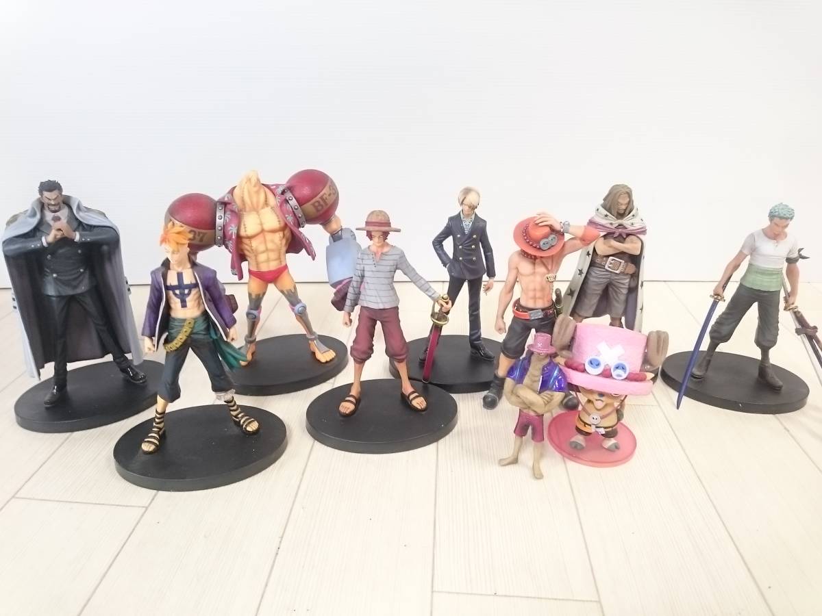 ワンピース フィギュア 10体セット PIECE ONE まとめ売り : ルフィ 