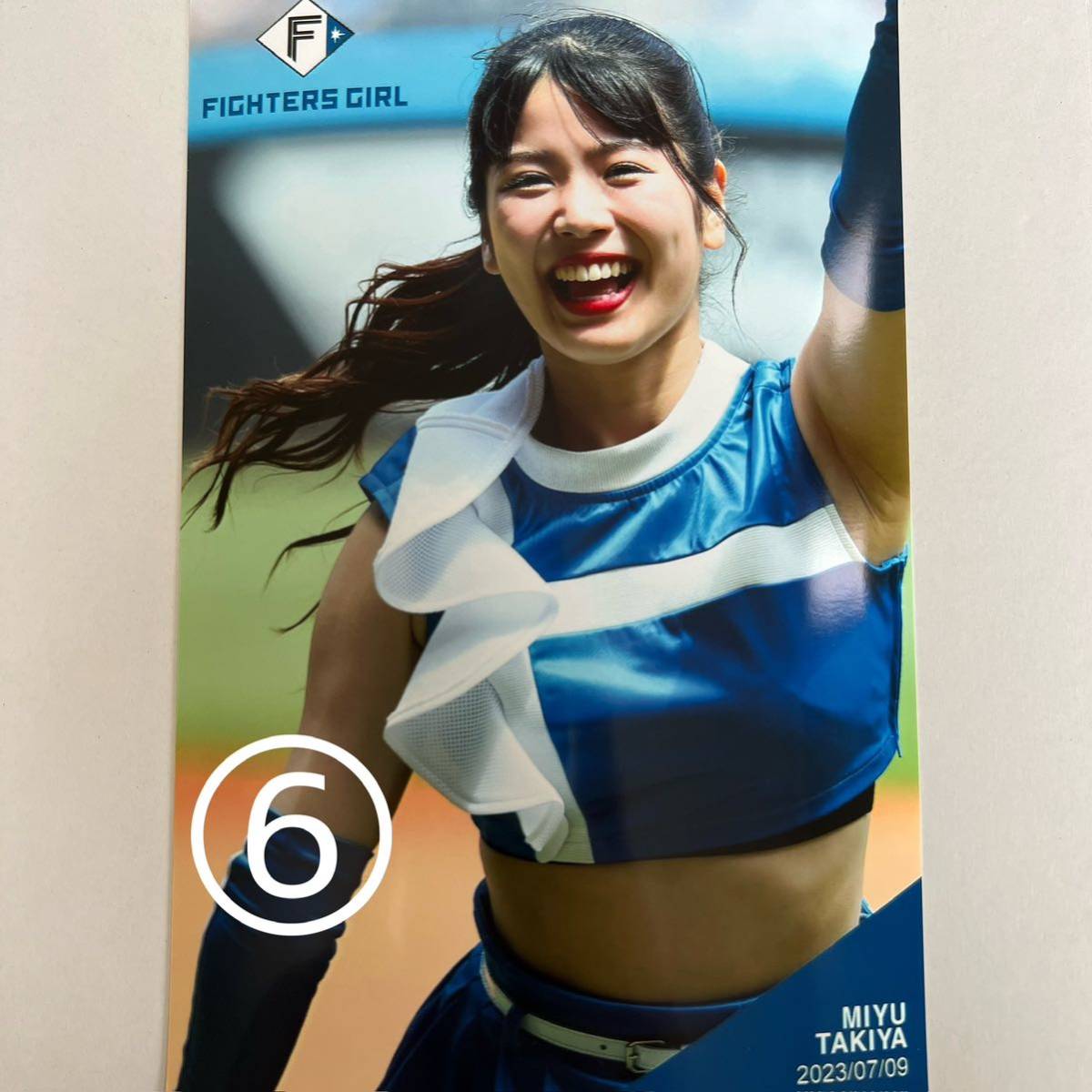 滝谷美夢⑥ハイライトフォト ファイターズガール 日ハム きつねダンス