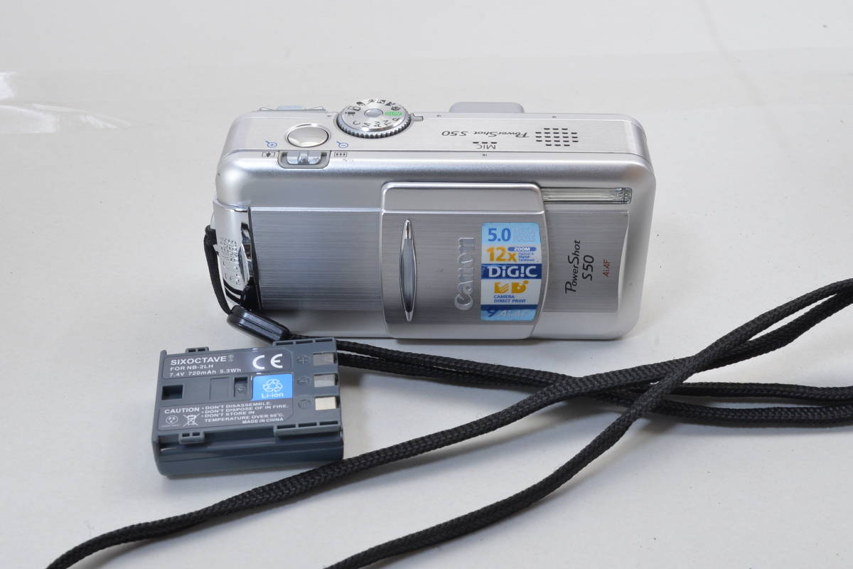 【ecoま】CANON Power Shot S50 コンデジ