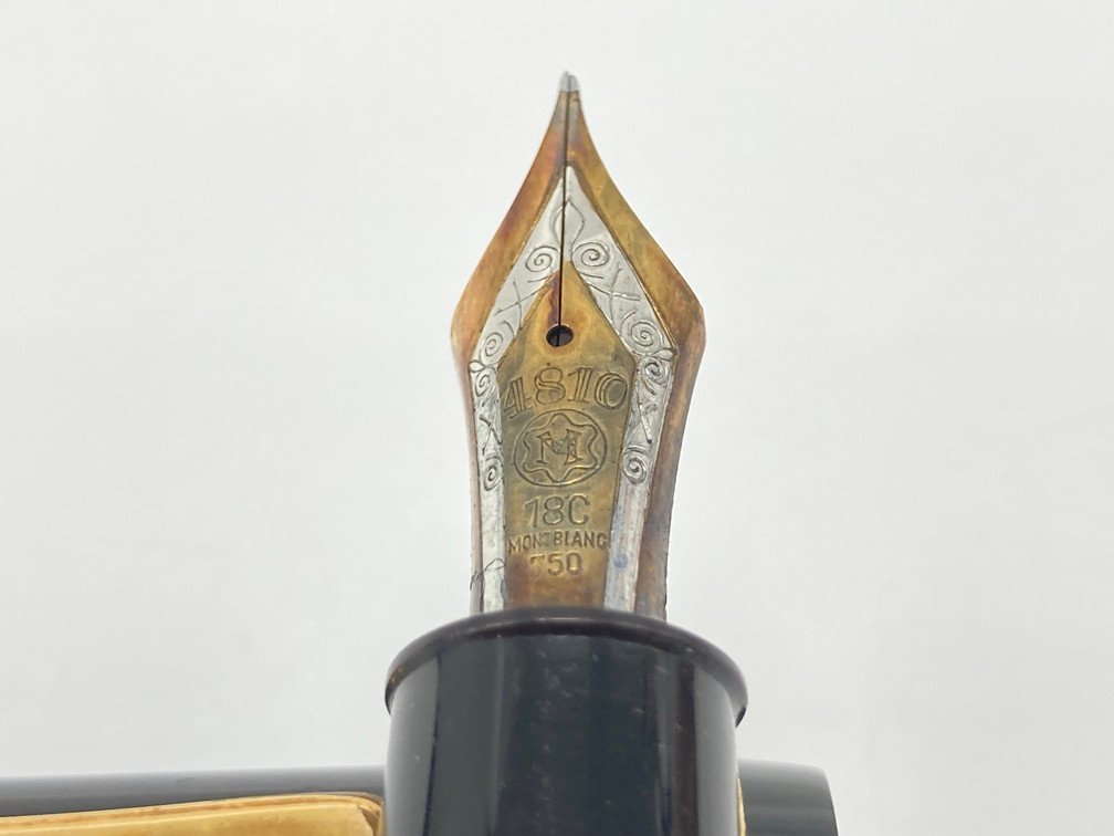 Mont Blanc モンブラン 万年筆 18C 750 4810 M【BJAH2054】 【公式通販】