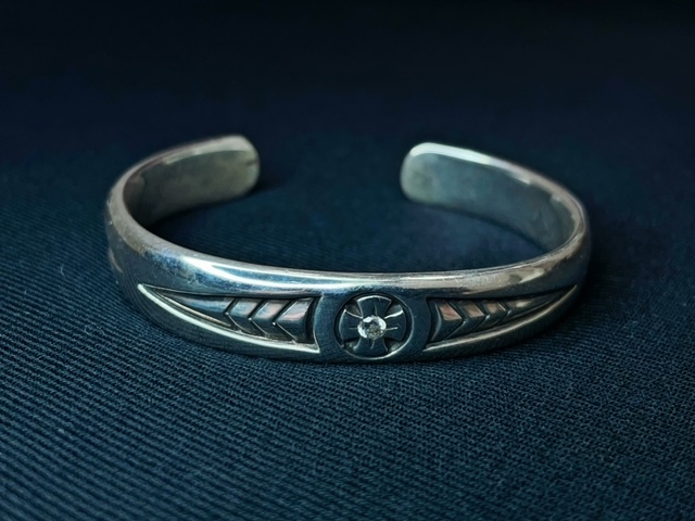 mike.e マイキー シルバー 925 バングル 54563 AQUA SILVER MIKE・E・ バングル 925刻印 シルバーアクセサリー