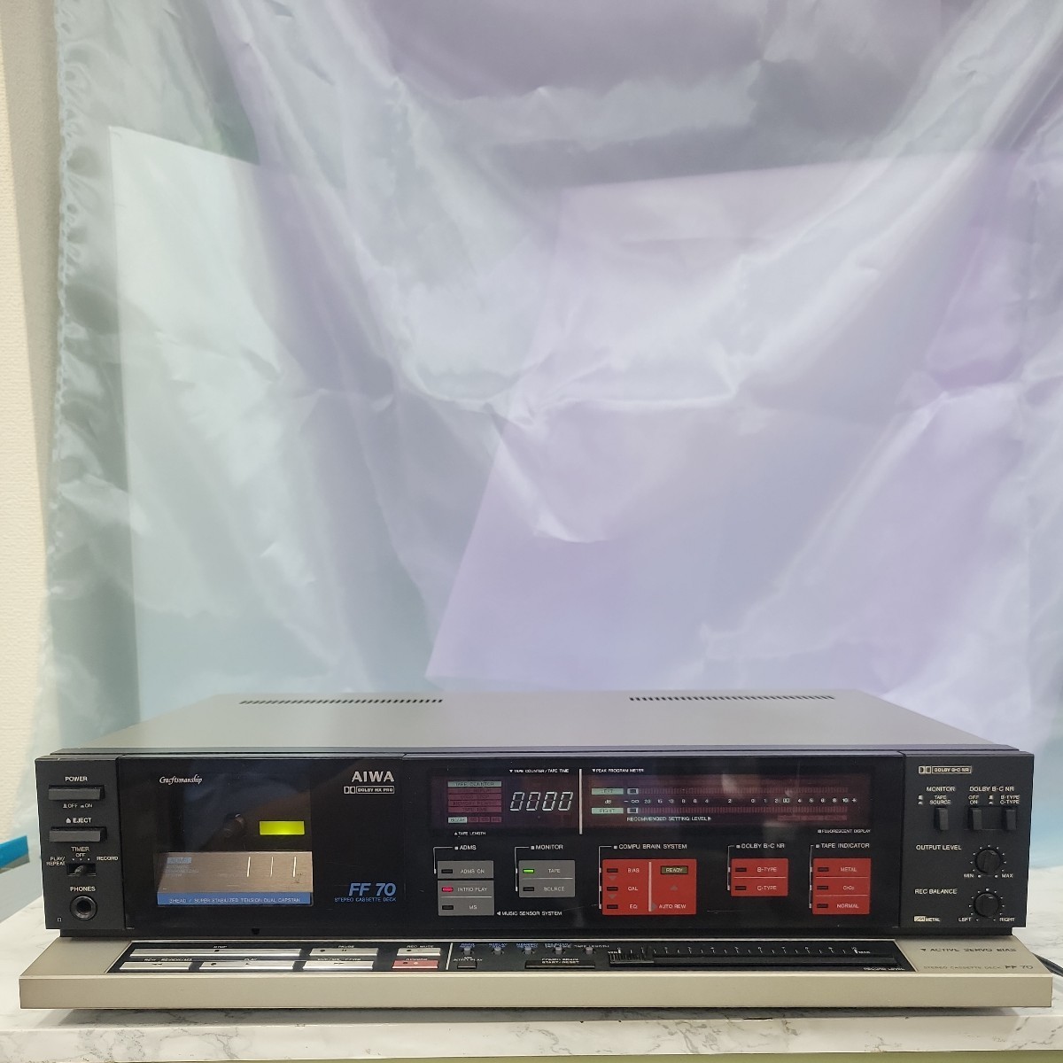 激安大特価，新作 AIWA AD-FF70 ステレオカセットデッキ 現状品 中古品