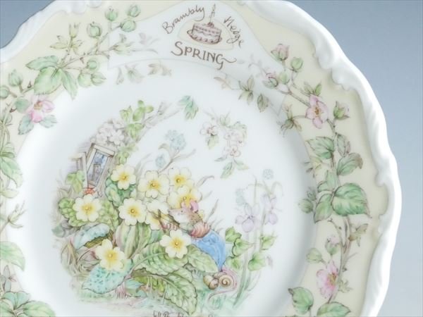 ロイヤルドルトン ブランブリーヘッジ 春夏秋冬カップ ソーサー 0 カップ&ソーサー 四季シリーズ 1客ずつの販売です イギリス 英国 Hedge ブラン EnglandRoyal Brambly Doulton サマー