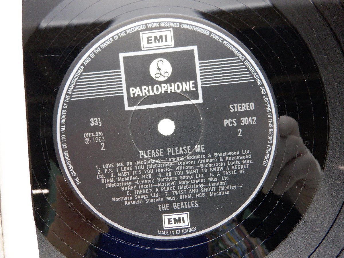 UK盤】The Beatles(ビートルズ)「Please Please Me(プリーズ・プリーズ