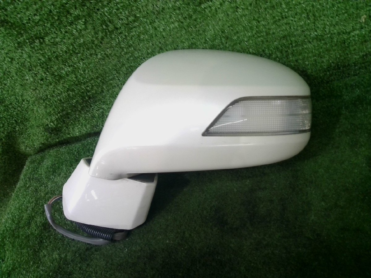 フリードスパイク DAA-GP3 左 ドアミラー サイドミラー ハイブリッド 5人 LEA-MF6 NH624P H24年 白 ホワイト 76250-SYY-J01ZC