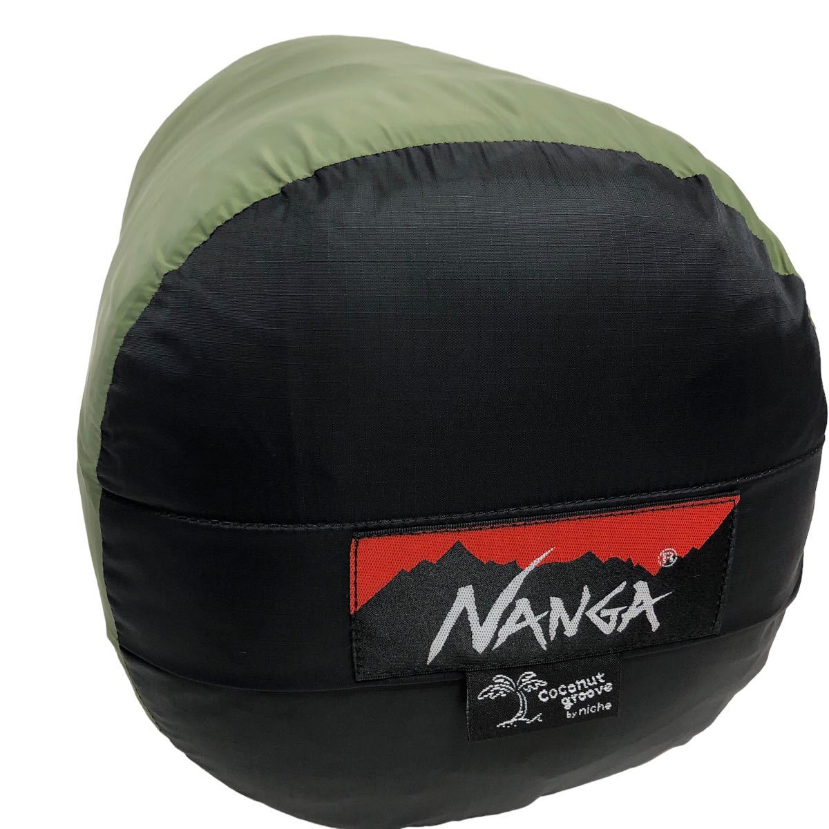 【人気商品】ナンガ75 NANGA75 STD 寝袋 シュラフ カーキ×ブラック NANGA ナンガ