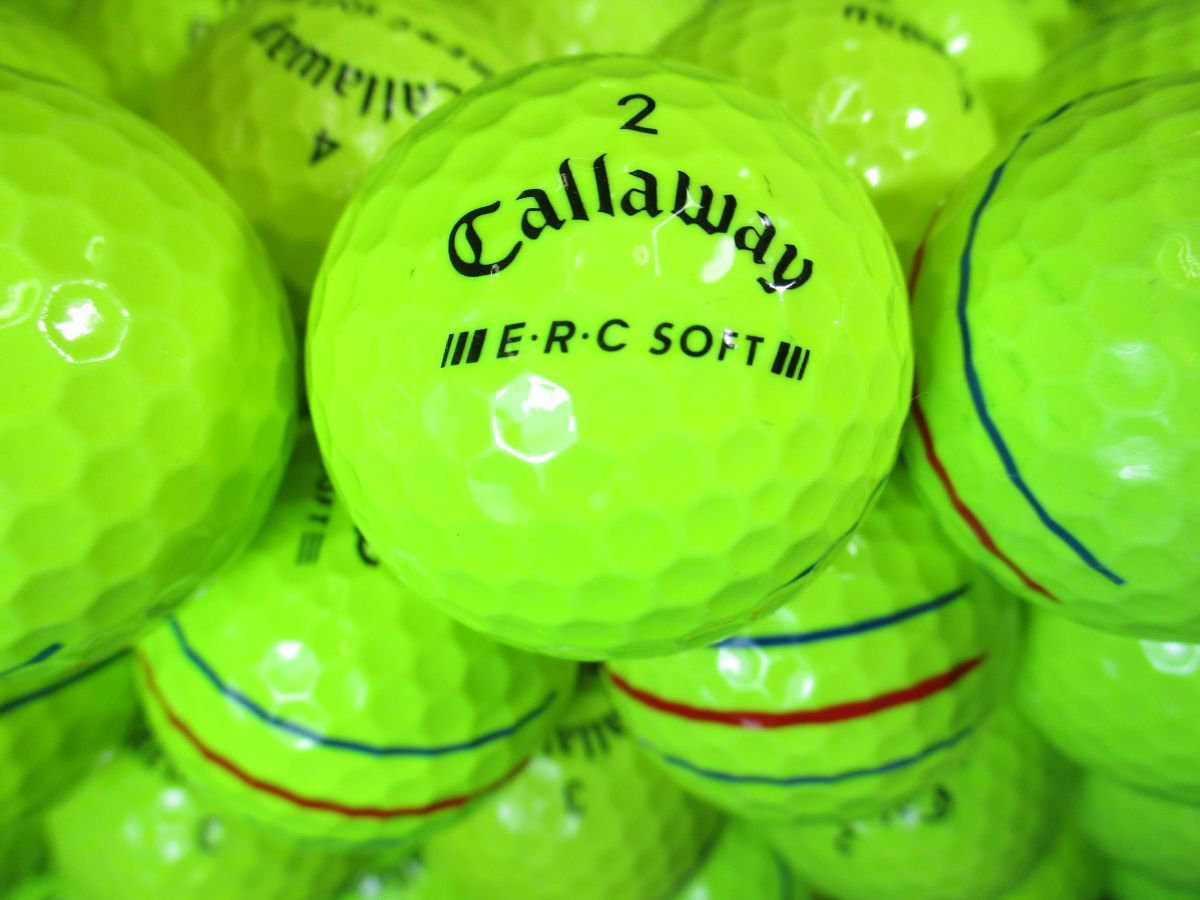 キャロウェイ 2025 ERC SOFT ゴルフボール 1ダース(12球入) 3ピース