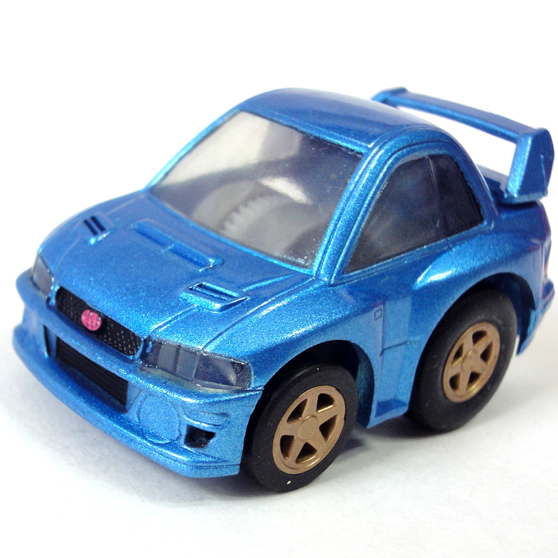チョロQ インプレッサ No.57 箱付 ブルー GC8 GC 22B WRX STI スバル