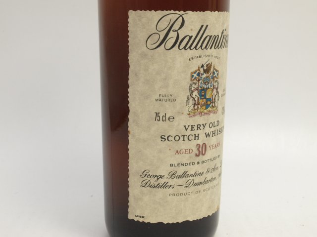 Ballantine's バランタイン 30年 旧ボトル ベリーオールド 750ml/43