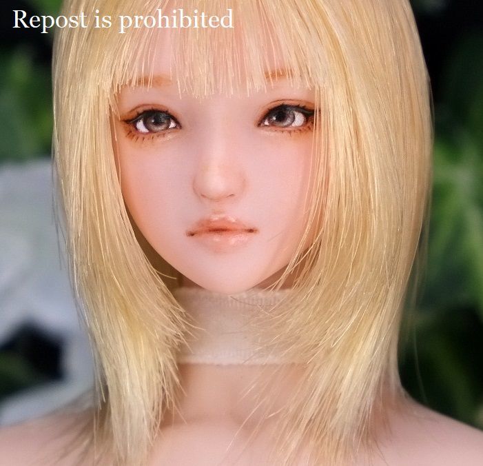 1/6カスタムヘッドa 首穴加工済 Sweet 1&frasl;6 ☆