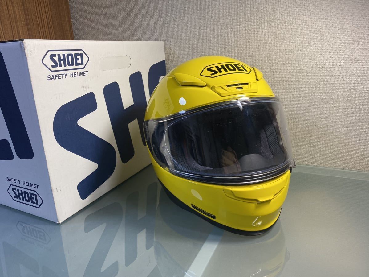 SHOEI ショウエイ Z-7 ブリリアントイエロー Mサイズ(Mサイズ)｜売買 