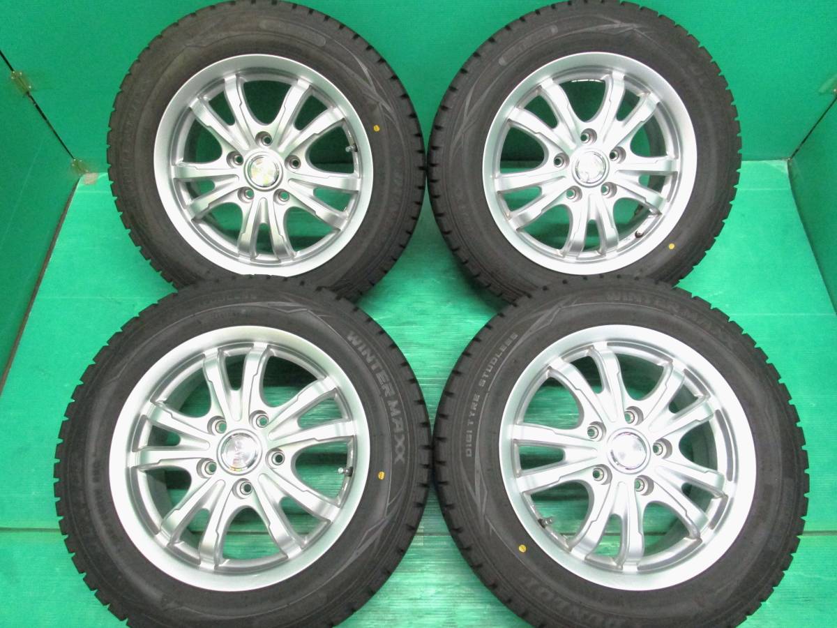 【驚きの破格値，限定SALE】 GB5 6 フリード フリード+ ハイブリッド 6.0J+52 5H/114.3 キレイ 185/65R15 ウインターMAXX バリ山9部山以上 室内保管 4本(スタッドレスタイヤ)｜売買されたオークション情報、yahooの商品情報をアーカ 5穴