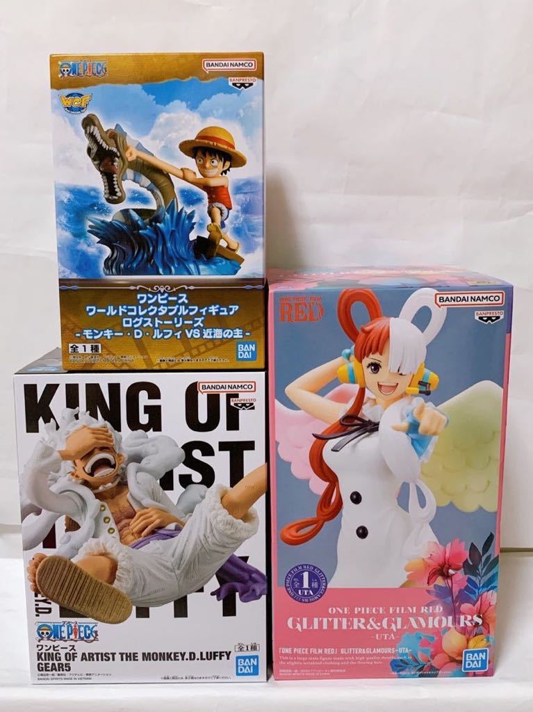 爆買い，品質保証 098 ワンピース フィギュア ３点 ルフィ KING OF ARTIST ワーコレ ウタ glitter(その他)｜売買されたオークション情報、yahooの商品情報をアーカイブ公開 - オークファン その他