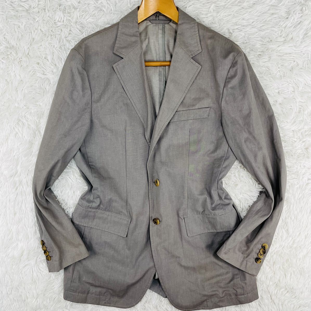 美品【L】抜群の汎用性!!ヒューゴボス HUGO BOSS テーラードジャケット