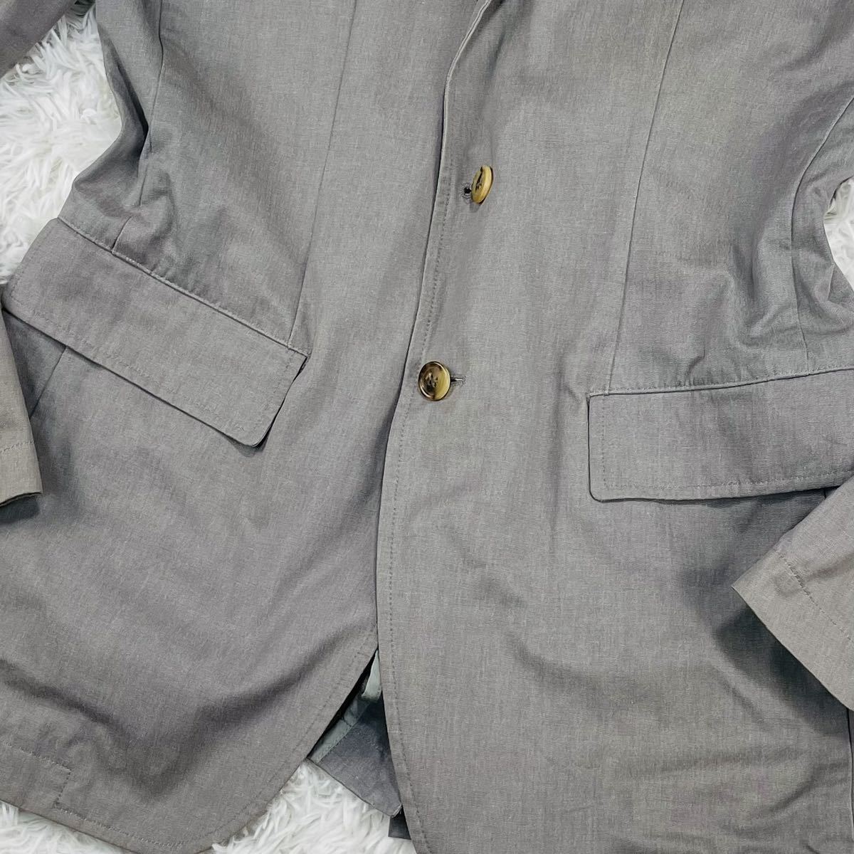 美品【L】抜群の汎用性!!ヒューゴボス HUGO BOSS テーラードジャケット