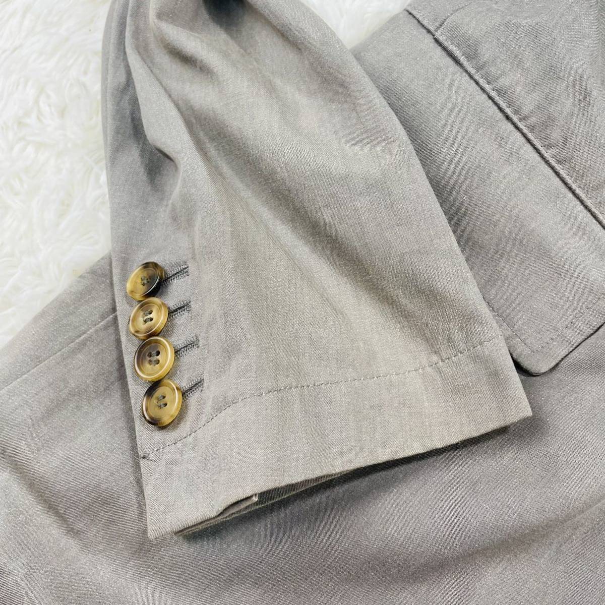 美品【L】抜群の汎用性!!ヒューゴボス HUGO BOSS テーラードジャケット