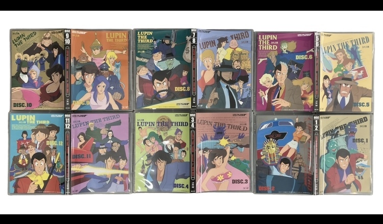 中古品 ルパン三世 second tv. DVD-BOX LUPIN THE THIRD DVD全26枚セット