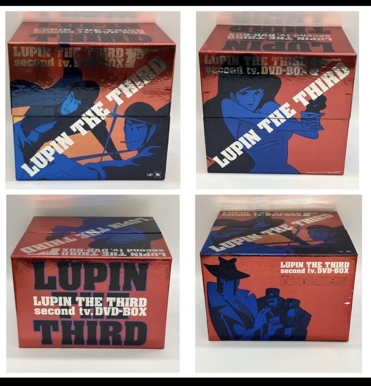 中古品 ルパン三世 second tv. DVD-BOX LUPIN THE THIRD DVD全26枚セット