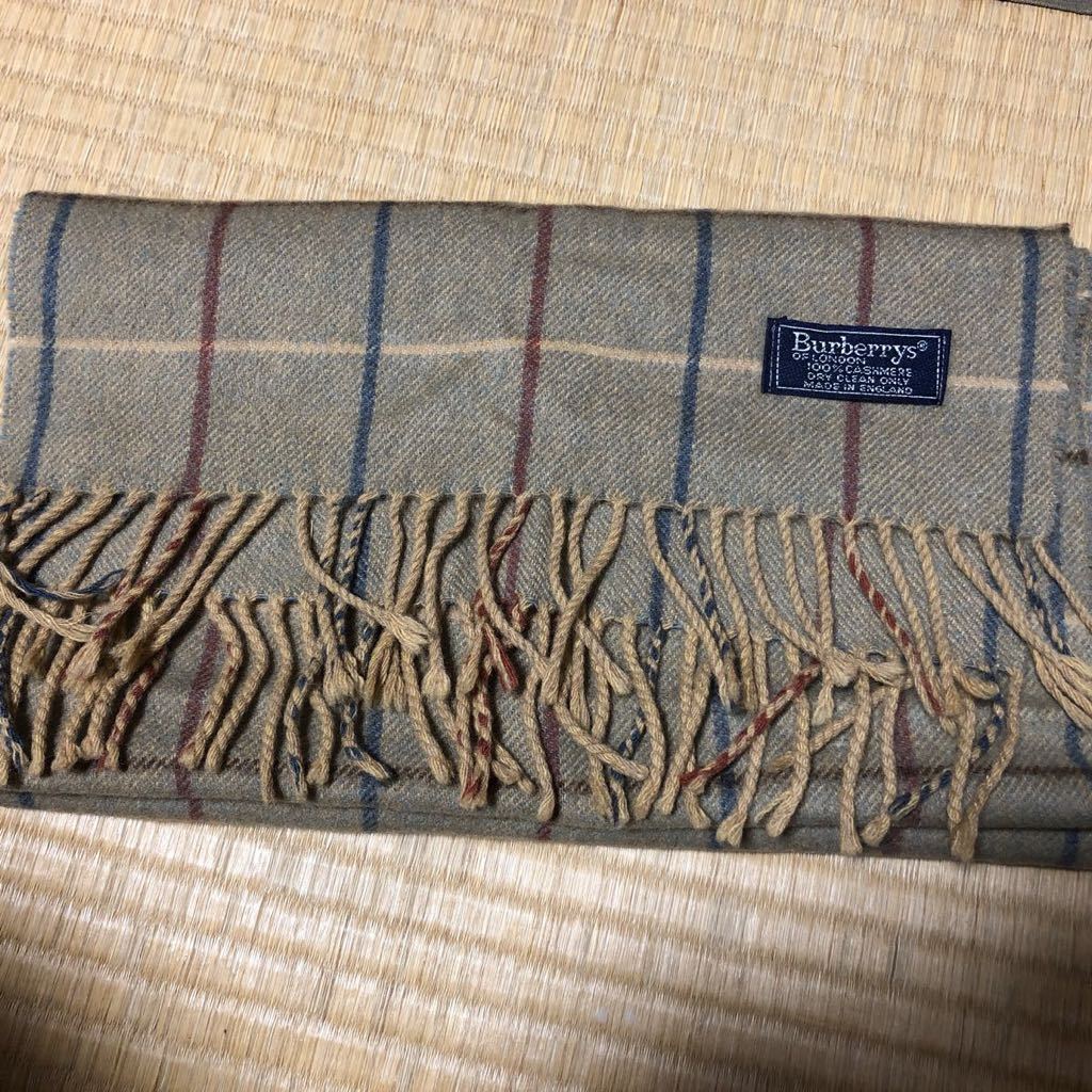 BURBERRY バーバリー マフラー MU CHK CHECK カシミヤ GIANT CS SC