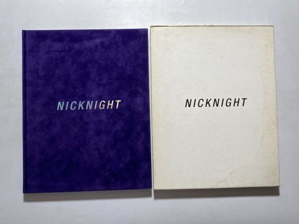 Nick Knight Blue Book ⁄ Velvet | Nicknight ニック・ナイト The 希少 