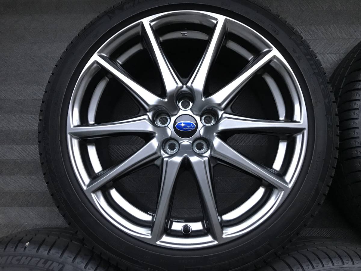 美品 SUBARU BRZ 22年 純正 ZD8 17インチ タイヤホイール 4本 マック 