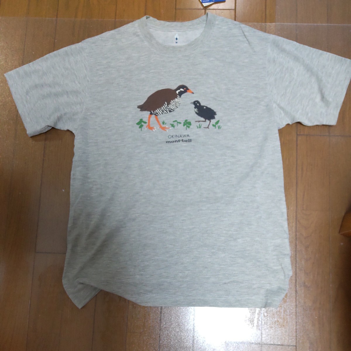 ♪mont-bell♪モンベル 地域限定Tシャツ 沖縄 男女兼用Mサイズ 未使用新品