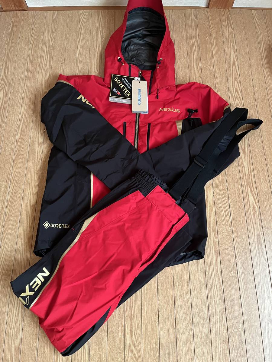 シマノ ネクサス ゴアテックレインスーツEX RA101-V サイズ『LL』 未