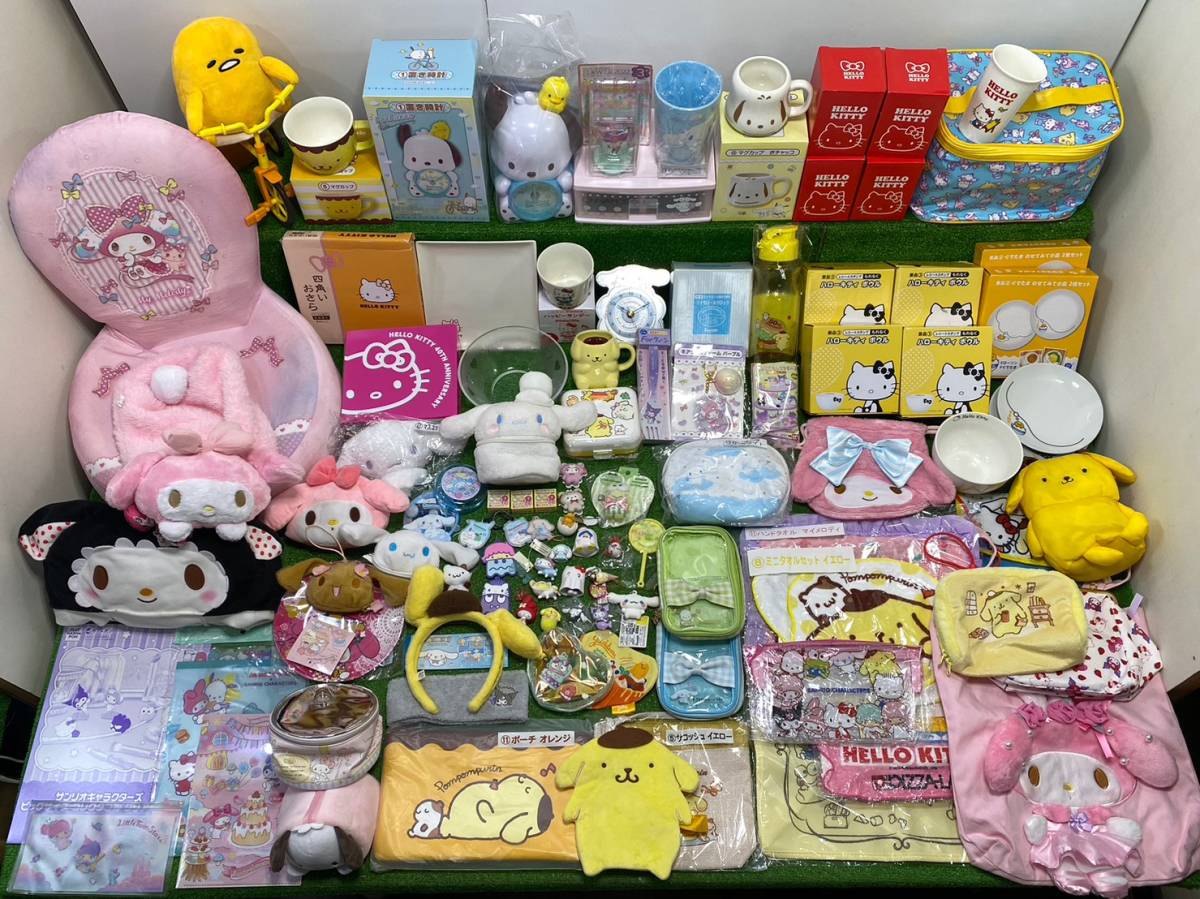 正規品，本物保証 26-140 サンリオ 雑貨 大量 まとめ 当たりくじ 大賞 限定 シナモン ポムポムプリン マイメロ クロミ ポチャッコ キティ ぐ たま 食器(サンリオ)｜売買されたオークション情報、yahooの商品情報 その他