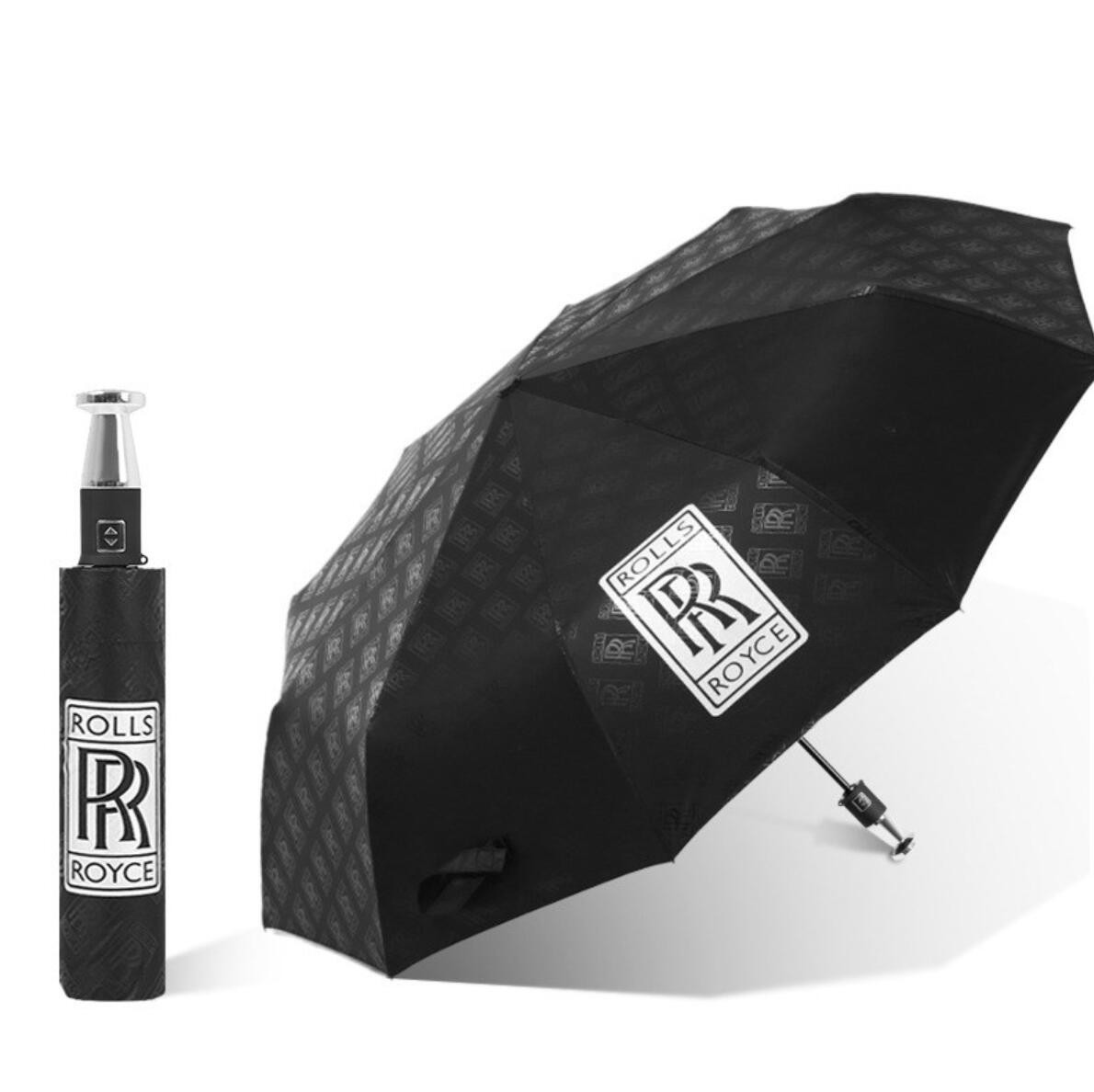 ◇新品◇ロールスロイス Rolls Royce◇晴雨兼用 折りたたみ特大強化厚