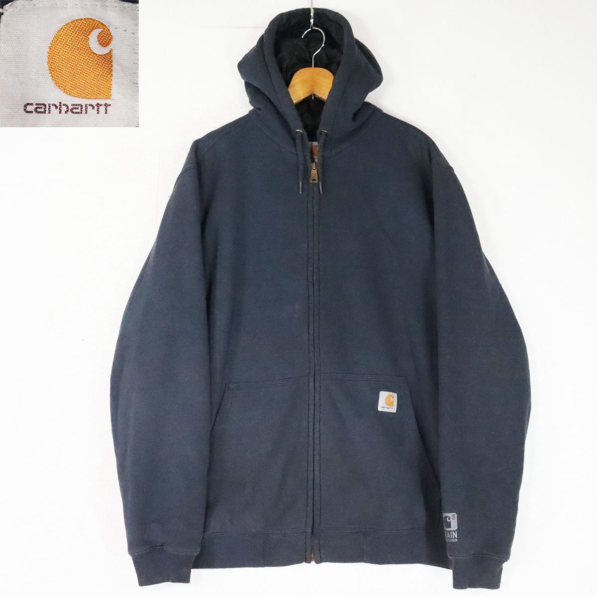 安い工場直販 Carhartt ジップパーカー パーカー メキシコ製 