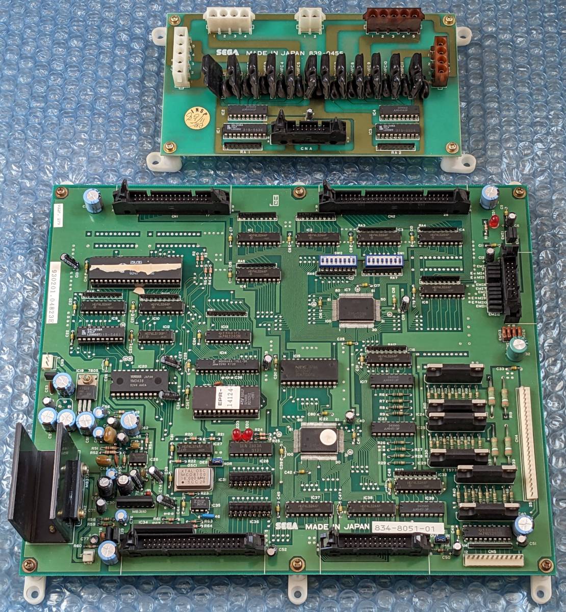 SEGA□NEW UFOキャッチャー メイン基板【834-8051-01】+その他 UFO