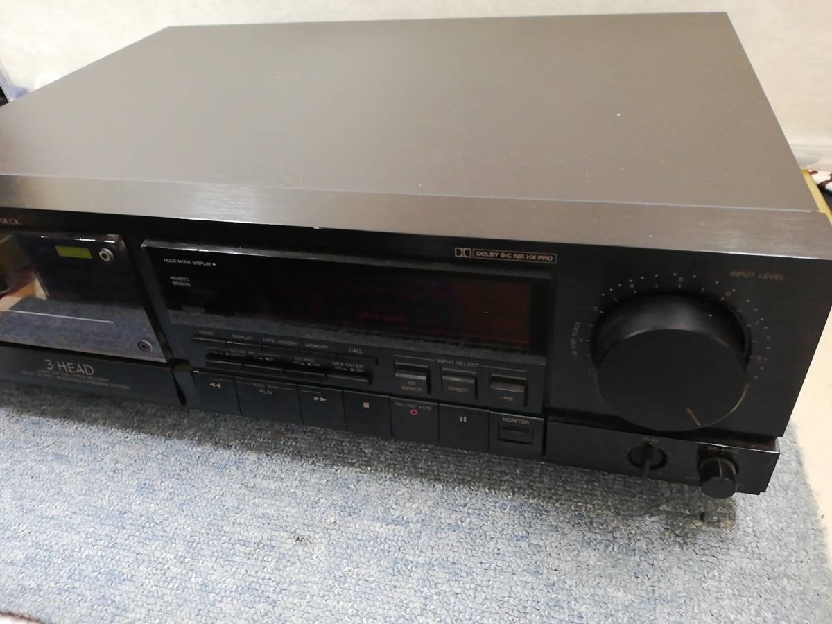 Victor TD-V631 ステレオカセットデッキ ☆ジャンク☆ ○ジャンク品 Victor ビクター TD-V631 カセットデッキ