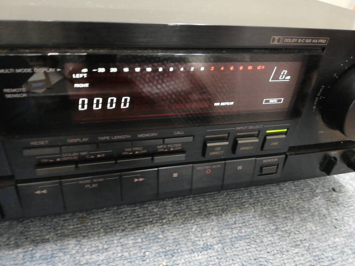 ○ジャンク品 Victor ビクター TD-V631 カセットデッキ
